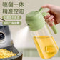2-in-1 Oil Spray Bottle | Adjustable Mist & Dispenser | 470ml Leak-Proof Glass Container | For Cooking, BBQ, Baking & Air Fryer 470ml (Random Color)