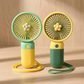 3 Speed Rechargeable Hand Fan – Mini Handy Fan For Kids With Stand (Random Color)