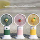 Premium Large Size Portable Handheld Fan – High-Speed USB Rechargeable Cooling Fan with Cute Fruit Design (Random Color & Box)