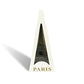 7-Inch Eiffel Tower Statue – Bronze Alloy Paris Souvenir | Home, Office & Event Decoration