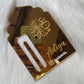 Acrylic Eidi Card – Premium Transparent Eid Gift Card for Money Giving