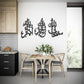 Tasbeeh-e-Fatima Wooden Wall Decor – 3D Arabic Islamic Calligraphy Wall Art for Home & Office