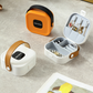 Travel Jewelry Organizer | Portable Storage Box with Mirror – Compact Ring, Earring & Necklace Case